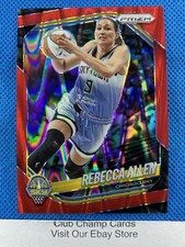 2025 #67 Rebecca Allen Panini Prizm WNBA Red Seismic Prizm 026/249 Chicago Sky