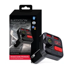 Monster Bluetooth FM Transmitter for Car Cigarette Lighter, Bass Boost, Track...