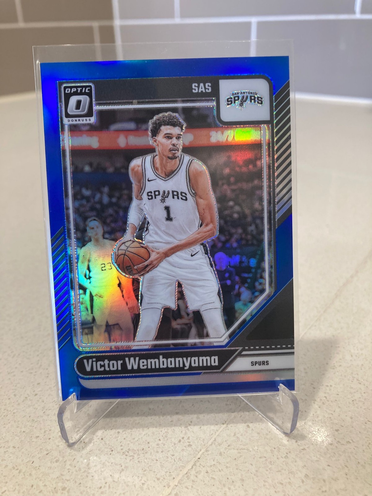 👉 Victor Wembanyama Blue Prizm /49 2024-25 Optic #45 Spurs Playoffs