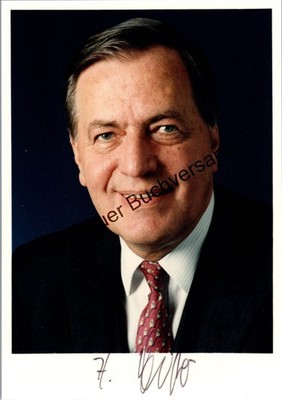 Original Autogramm Hilmar Kopper (1935-2021) DEUTSCHE BANK /// Autograph signier