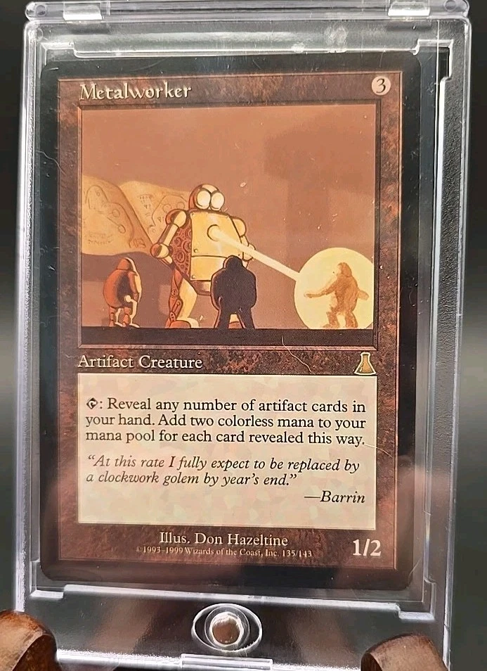 Metalworker Urza's Destiny MTG Regular Lightly Played  - Image 3 of 3