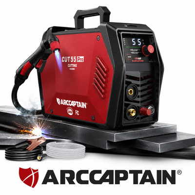 ARCCAPTAIN CUT55 PRO 55A Plasma Cutter Pilot Arc APP Control 110V/220V HF