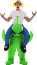 Double Couple Halloween Alien Costume Blow up Costumes 
