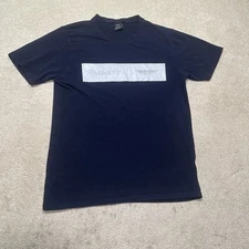 Hackett London Ashton Martin Racing AMR T Shirt Mens Large Blue