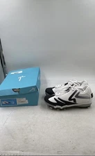 RIP-IT Womens Ringor Pro Spike White Black Lace Up Softball Cleats Size 10