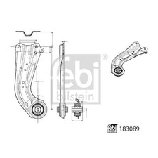 Febi Bilstein Querlenker hinten rechts 48760F4010 4876047010 | 355703