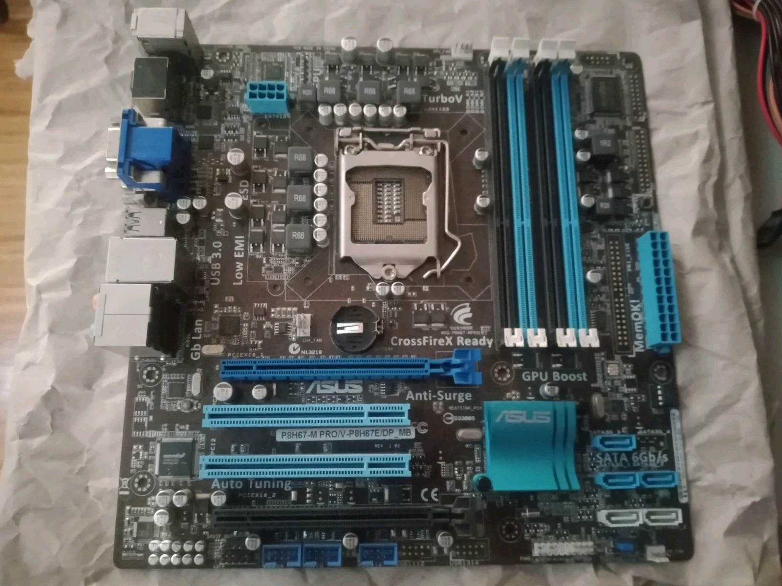 Scheda Madre ASUS P8H67-M PRO/V FUNZIONANTE TESTATA LEGGI DESCRIZIONE E FOTO