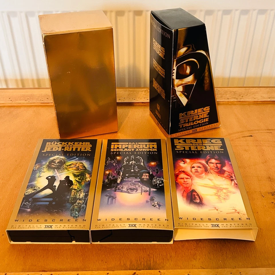 Star Wars VHS Video Krieg der Sterne - Trilogie Special Edition Gold - unvollstä - Bild 4 von 4