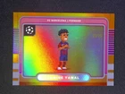 2025-26 Topps UEFA Lamine Yamal 8bit Shot Orange Refractor /25