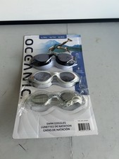 Brand New Oceanic Swim Goggles 3-Pack Large / X-Large