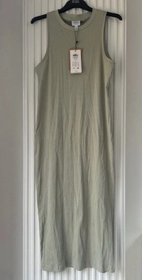 Bodycon-Midikleid Damen gerippt Größe XL 16 neu mit Etikett Vero Moda Aware
