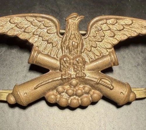 Antique Original Vintage GAR Grand Army Of The Republic Eagle Medal Pin 1886 USA