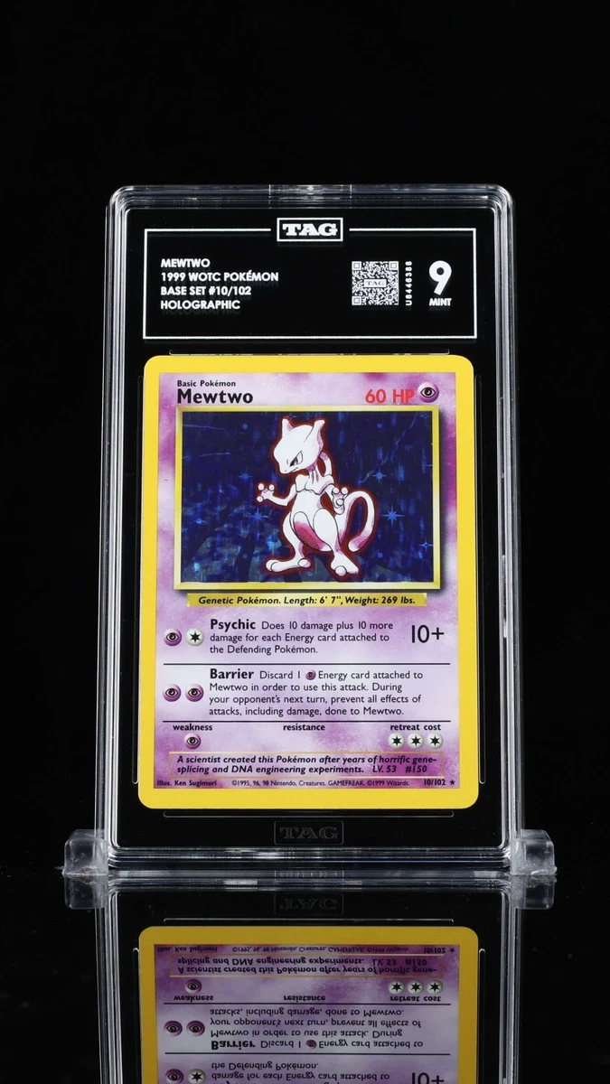 Mewtwo Pokémon TCG Individual Trading Card Games Base Set in