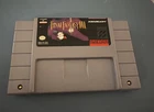 Final Fantasy III Squaresoft Battery Save SNES NTSC-U/C Role Playing Cartridge