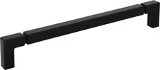 Top Knobs TK3228BLK Langston Appliance Pull 18" (c-c) - Flat Black