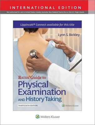 Bates' Guide To Physical Examination and History Taking 13e without Videos Lippi