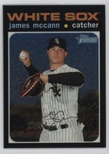2020 Topps Heritage Chrome 332/999 James McCann #THC-106 vs5