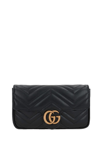 GUCCI GG Marmont Small $2220 Black Shoulder Bag New And Authentic