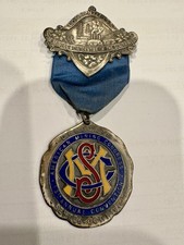 1910 American Mining Congress Medal Ribbon Calif.