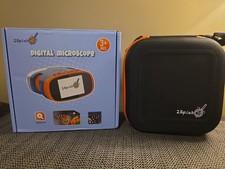 Zapinko Digital Microscope, Portable Microscope For Kids, New