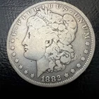 1882-O/S Morgan Silver Dollar VG/F Rare