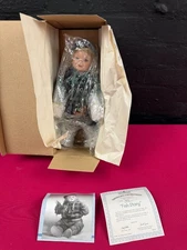 The Ashton-Drake Galleries Doll Fish Story Porcelain Doll Boxed 1997