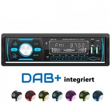 DAB+ Autoradio RDS AM FM Bluetooth Freisprecheinrichtung 2x USB SD AUX IN 1DIN