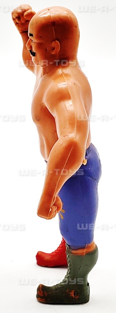 WWF Wrestling Superstars Iron Sheik Bendable Rubber Figure LJN