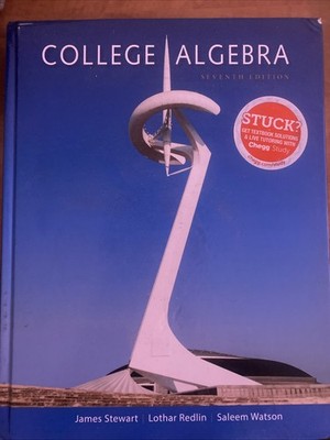College Algebra by Lothar Redlin, Saleem Watson and James Stewart 2015 Hardcover