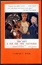 A KID FOR TWO FARTHINGS 1955 Celia Johnson, Diana Dors UK CAMPAIGN BOOK