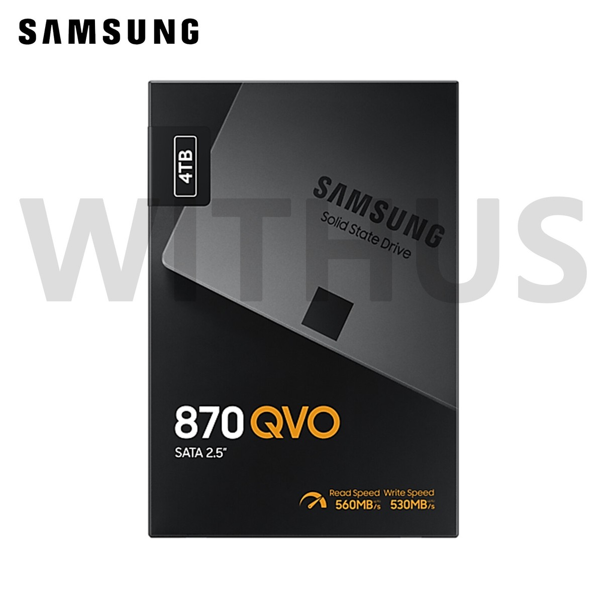 SAMSUNG 870 QVO SATA SSD 2TB/4TB/8TB Read 530MB/s Write Reliable