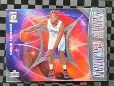 2019-20 Panini Donruss Optic Basketball Fantasy Stars #10 Kawhi Leonard Clippers