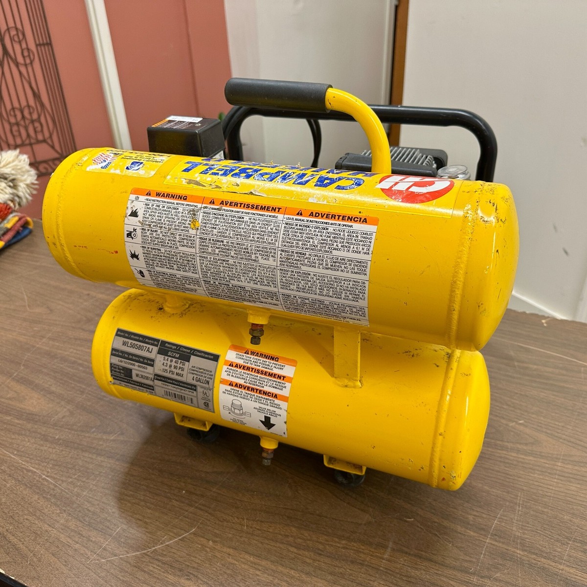 Campbell Hausfeld Contractor Series Extreme Duty Air Compressor 4