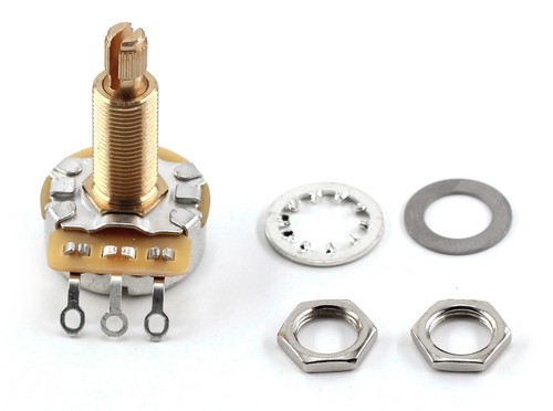 1x TAOT Custom CTS 525K Pot 3/4” Largo Eje Dividido Audio Cónico 10% Tolerancia - Imagen 3 de 4