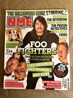 NME Magazine November 3, 2007 Foo Fighters