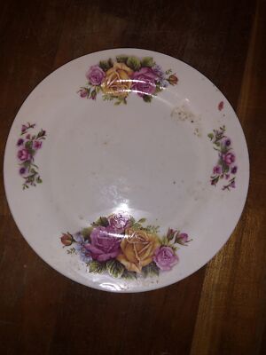 Essentials Collection Plate Home Essentials ROSES Plate 8” | eBay