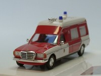 Busch Mercedes Vf 123 Miesen Krankenwagen Feuerwehr Dortmund - 52206 - 1:87