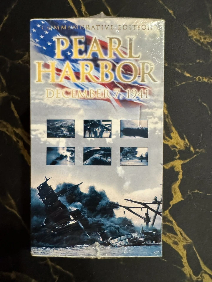 Pearl Harbor December 7 1941 Commemorative Edition VHS Video New Factory Sealed - Image 2 of 4