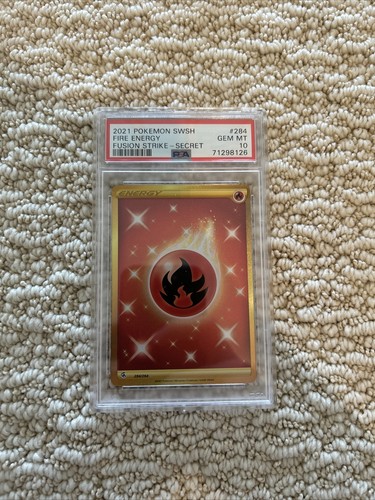 Fire Energy graded PSA 10 for sale on eBay