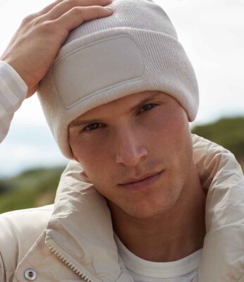 Individuell bedruckte personalisierte Wollmütze Beanie Kopfbedeckung Arbeitskleidung Promotion