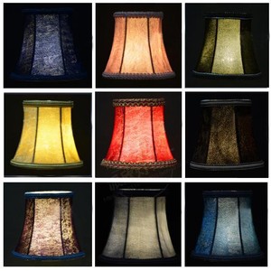 Lace Small Lampshade Velvet Fabric Table Ceiling Candle Light Bulb