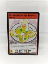 NEOPETS TCG Hannah and Ice Caves OMELETTE OF THE FAERIES 134/150 Trading Card