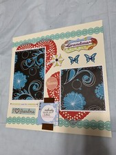Grandma-12x12 premade scrapbook page