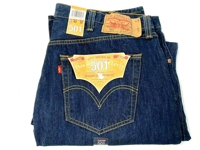 501 straight leg button fly