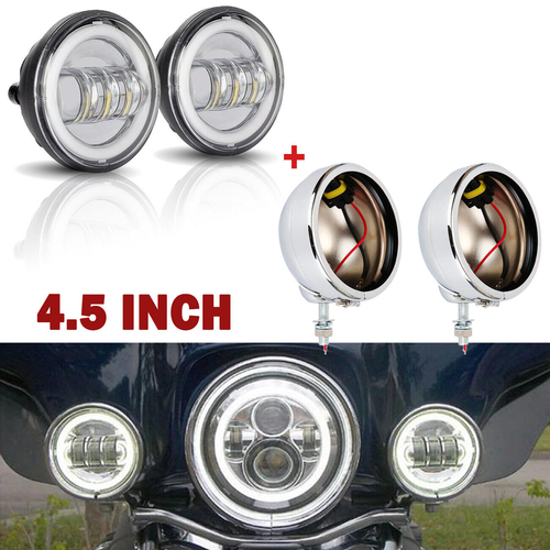 4.5 inch Amber LED Harley Davidson Passing Lights for Sale in Anaheim, CA