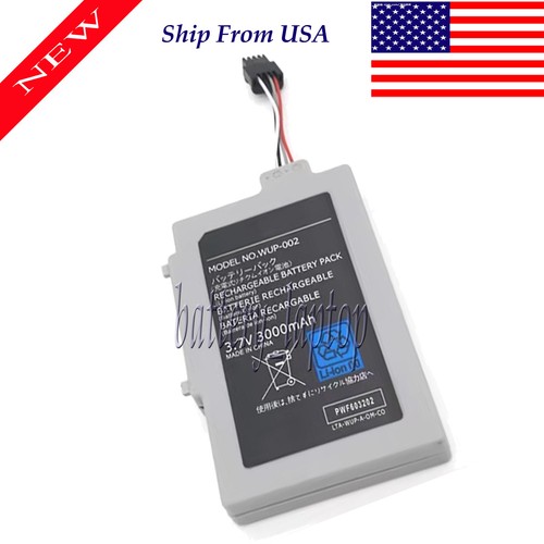 3000mAh WUP012 Battery for Nintendo Wii U, Wii U GamePad, WUP010 Game