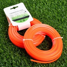 Cortadora Cortadora Desbrozadora Línea Cable 3mm x 15m Cortadora de Cepillo Jardín Herramienta Eléctrica