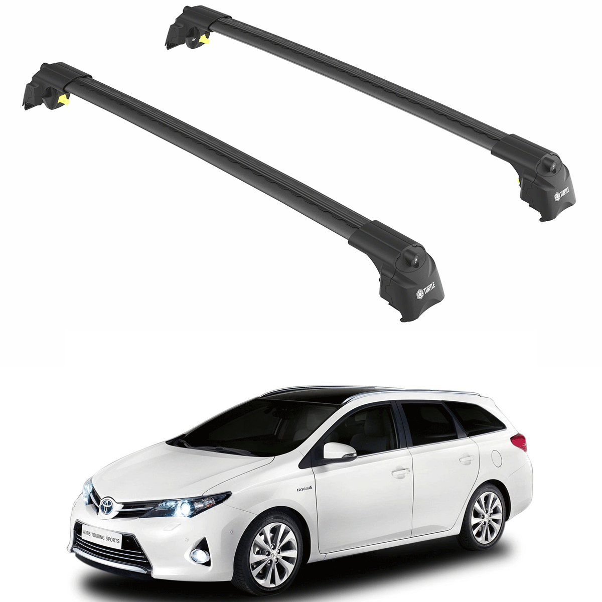 Fit TOYOTA AURIS TOURING SPORTS E180 12-18 Roof Racks Cross Bars