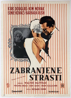 Original Movie Poster Strangers When We Meet Douglas Novak Quine 1960