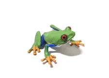 Kaiyodo Ikimon Japan Exclusive Red Eyed Tree Frog Toad mini pvc Animal Figure